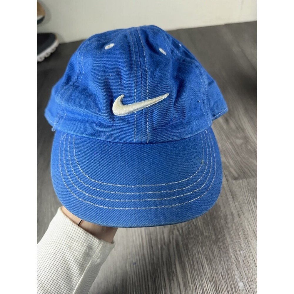 Nike Snapback Swoosh Embrodiered Cap hat Youth Adjustable Vintage Y2K Wear Sport